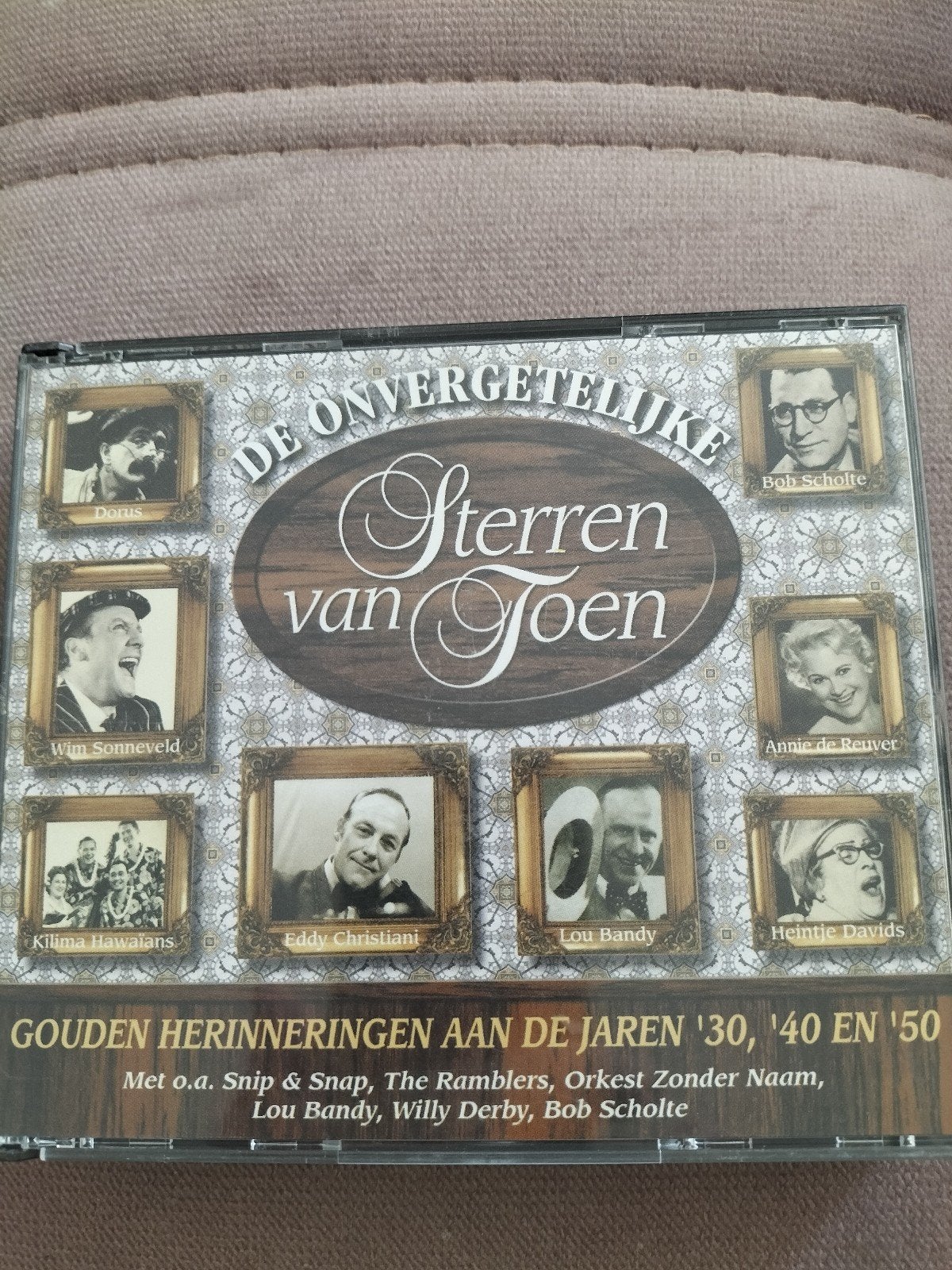 De Onvergetelijke Sterren van Toen - Gouden Herinneringen CD, Cd's en Dvd's, Gebruikt, Verzenden, Verzamelalbum, Inclusief doosje