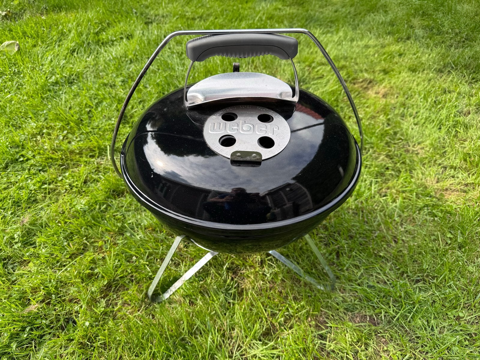 Weber Smokey Joe Premium Houtskoolbarbecue Zwart, Ophalen, Gebruikt