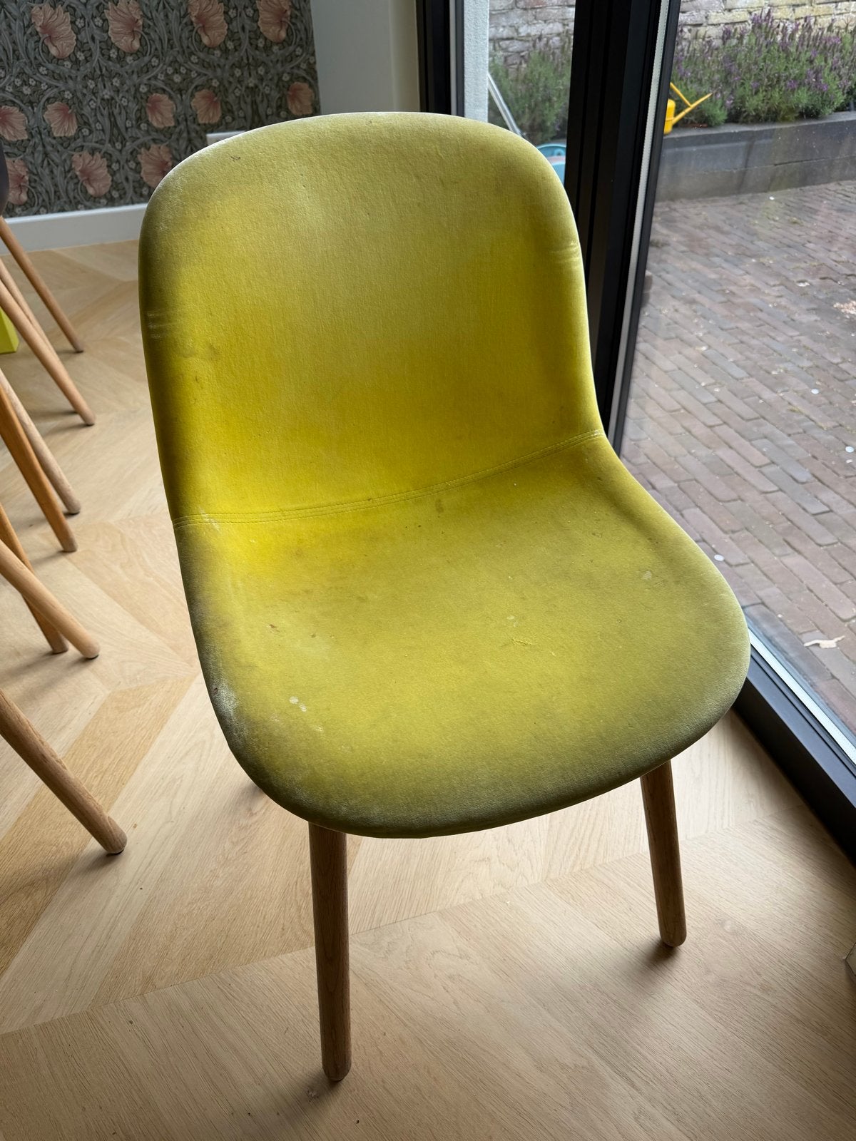 2 gele Hay stoelen, Ophalen, Gebruikt, Twee, Overige kleuren