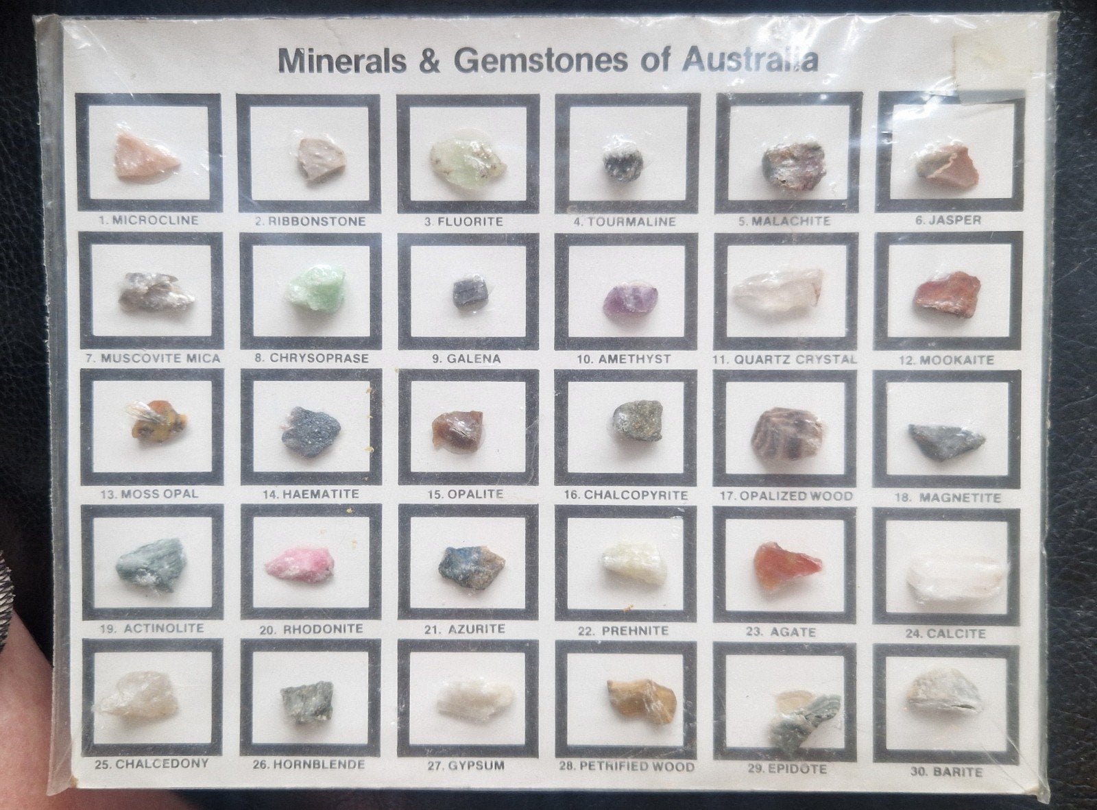 Australische mineralen voor de echte liefhebber, Ophalen of Verzenden