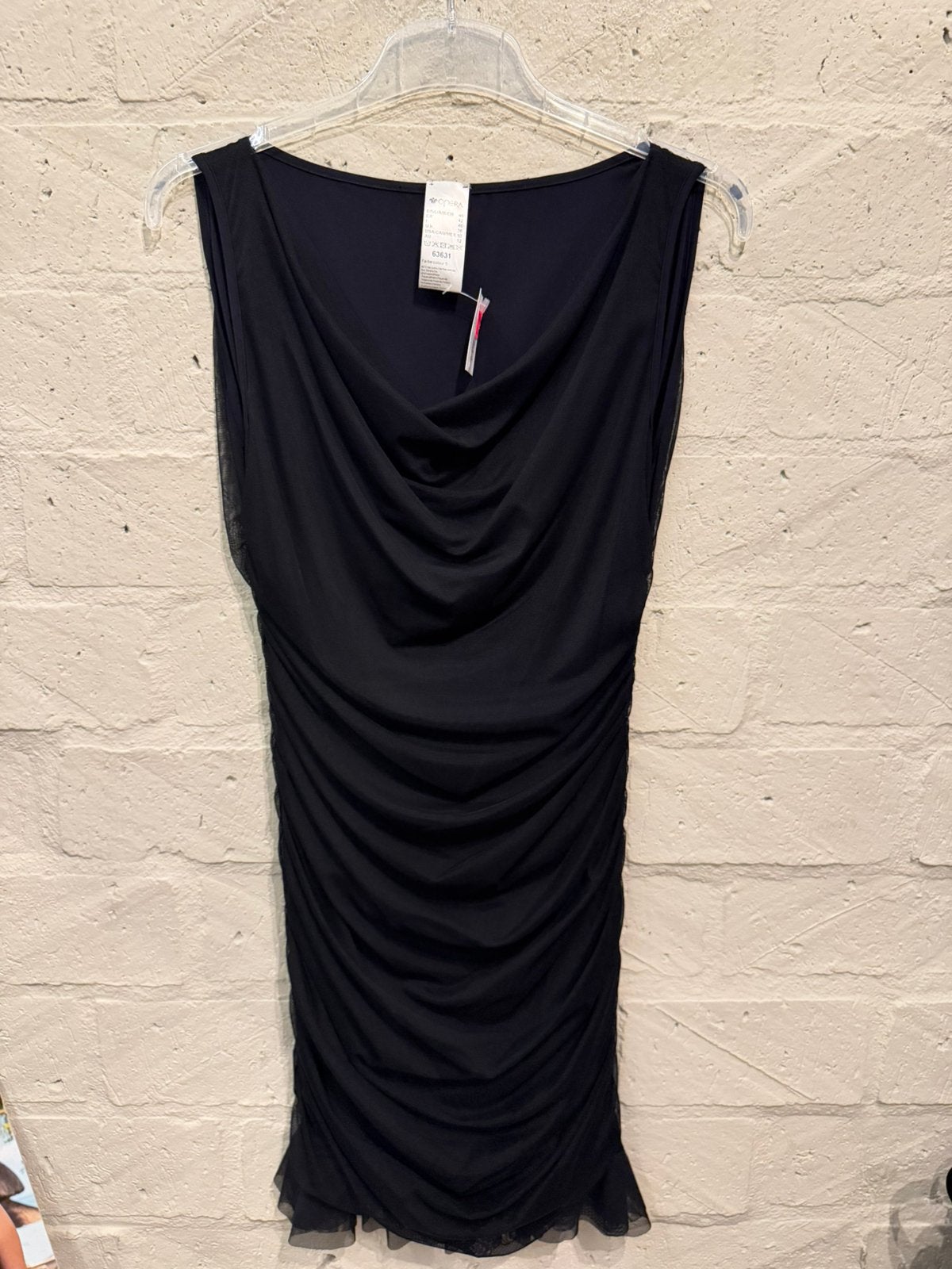 Opera jurk 40/ L NIEUW!! Nu €25, Ophalen of Verzenden, Nieuw, Maat 38/40 (M), Zwart