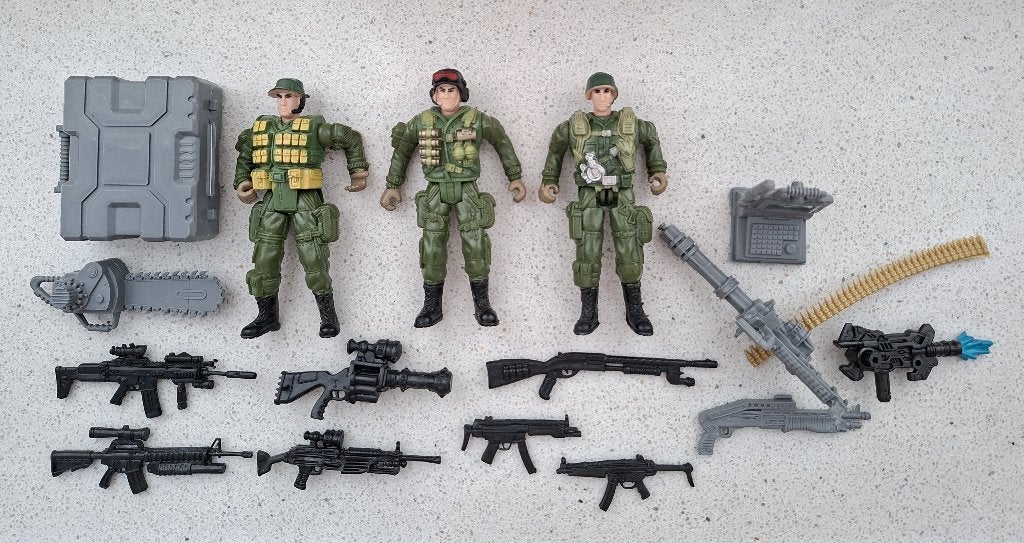 Militaire speelset van Toi-Toys, Ophalen of Verzenden, Zo goed als nieuw