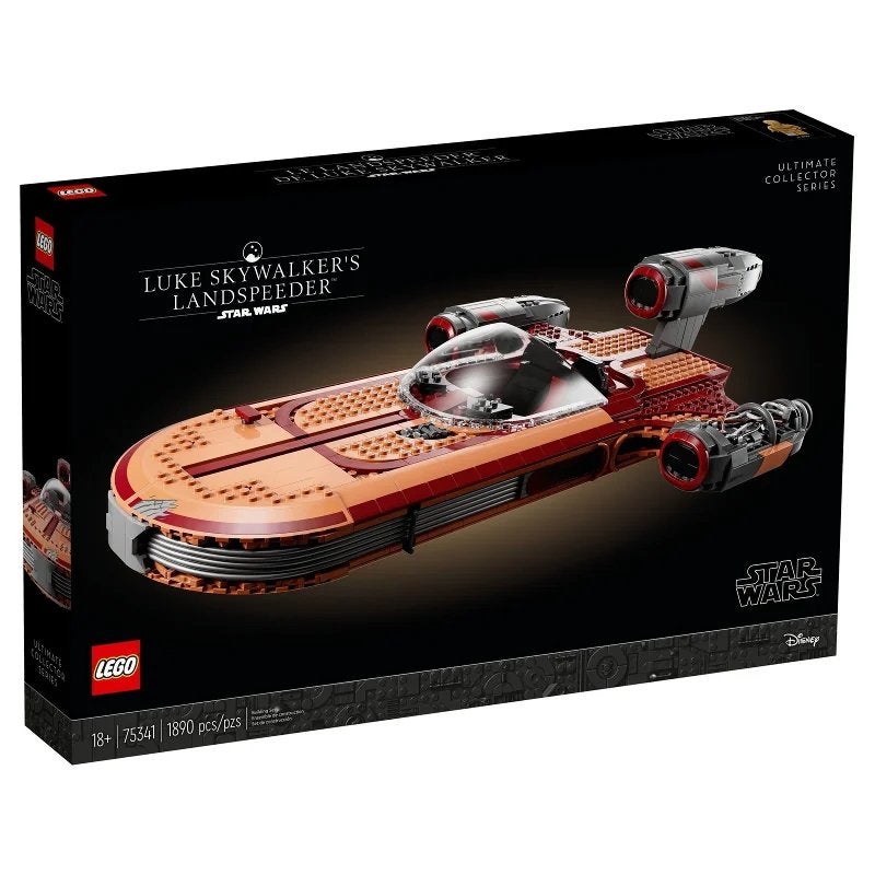 Seald,LEGO Star Wars Luke Skywalker's Landspeeder 75341 UCS, Star Wars, Lego, Nieuw, Ophalen of Verzenden