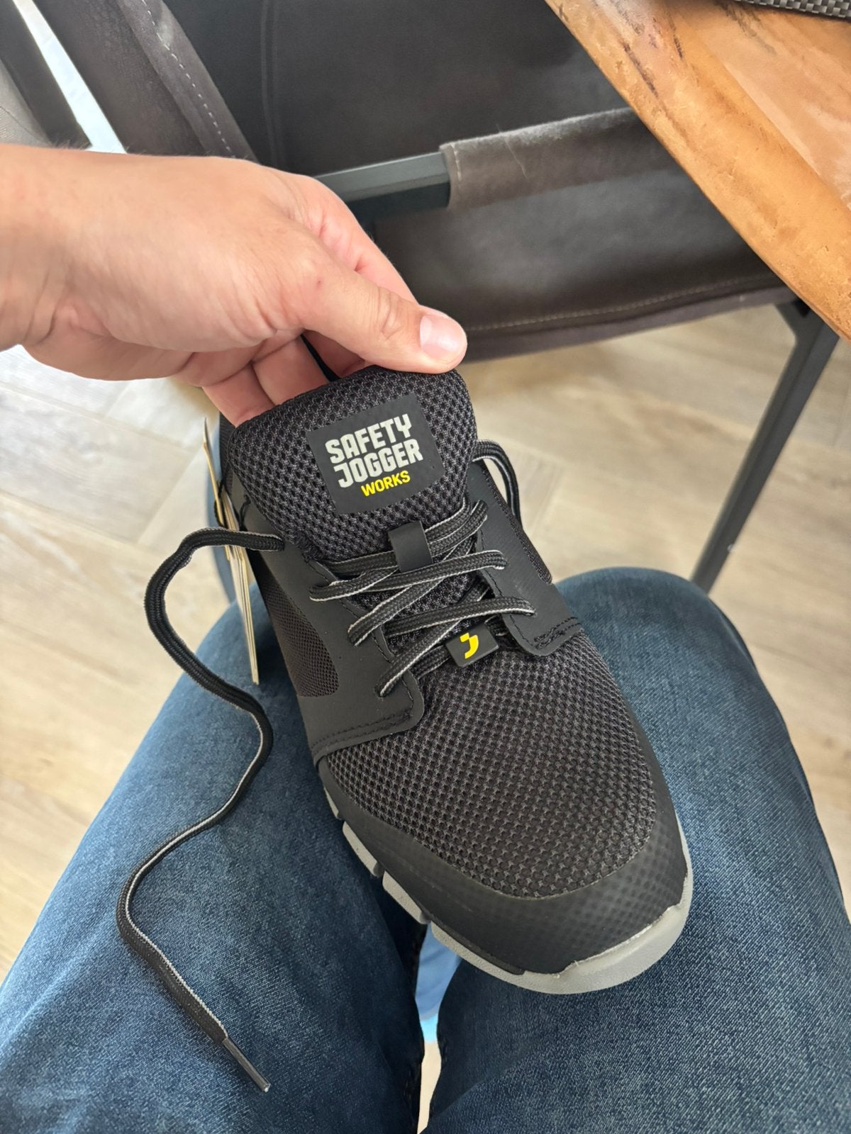 Safety Jogger werkschoenen Ligero zwart S1P SRC ESD, Ophalen of Verzenden, Zo goed als nieuw