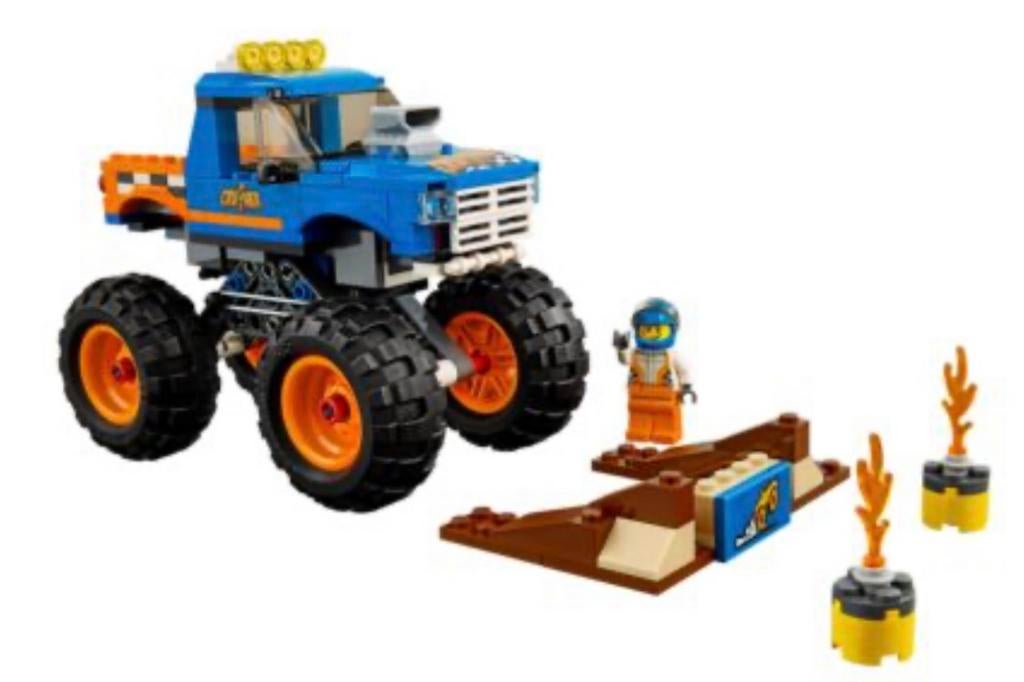 Lego City Monstertruck 60180, Ophalen, Compleet, Lego, Complete set