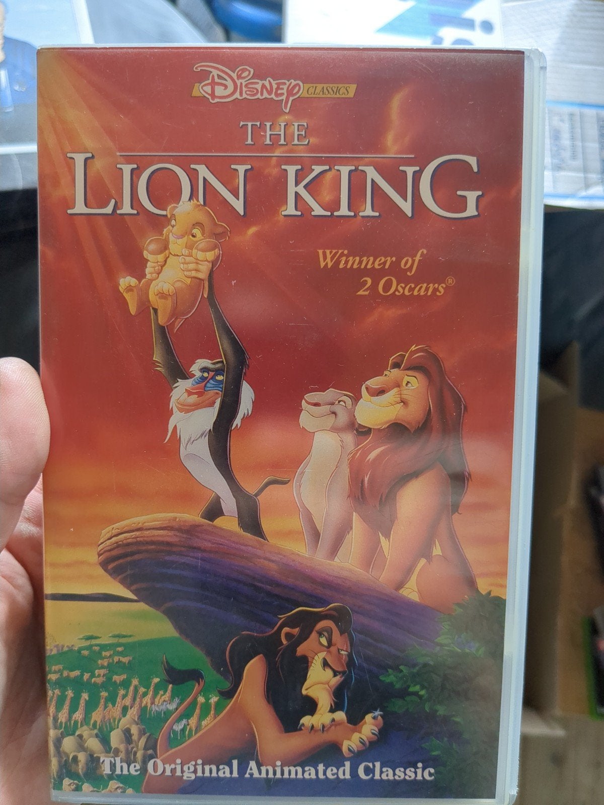 The Lion King- VHS - Nederlands ondertiteld, Nederlands ondertiteld, Alle leeftijden, Kinderfilm, Ophalen of Verzenden