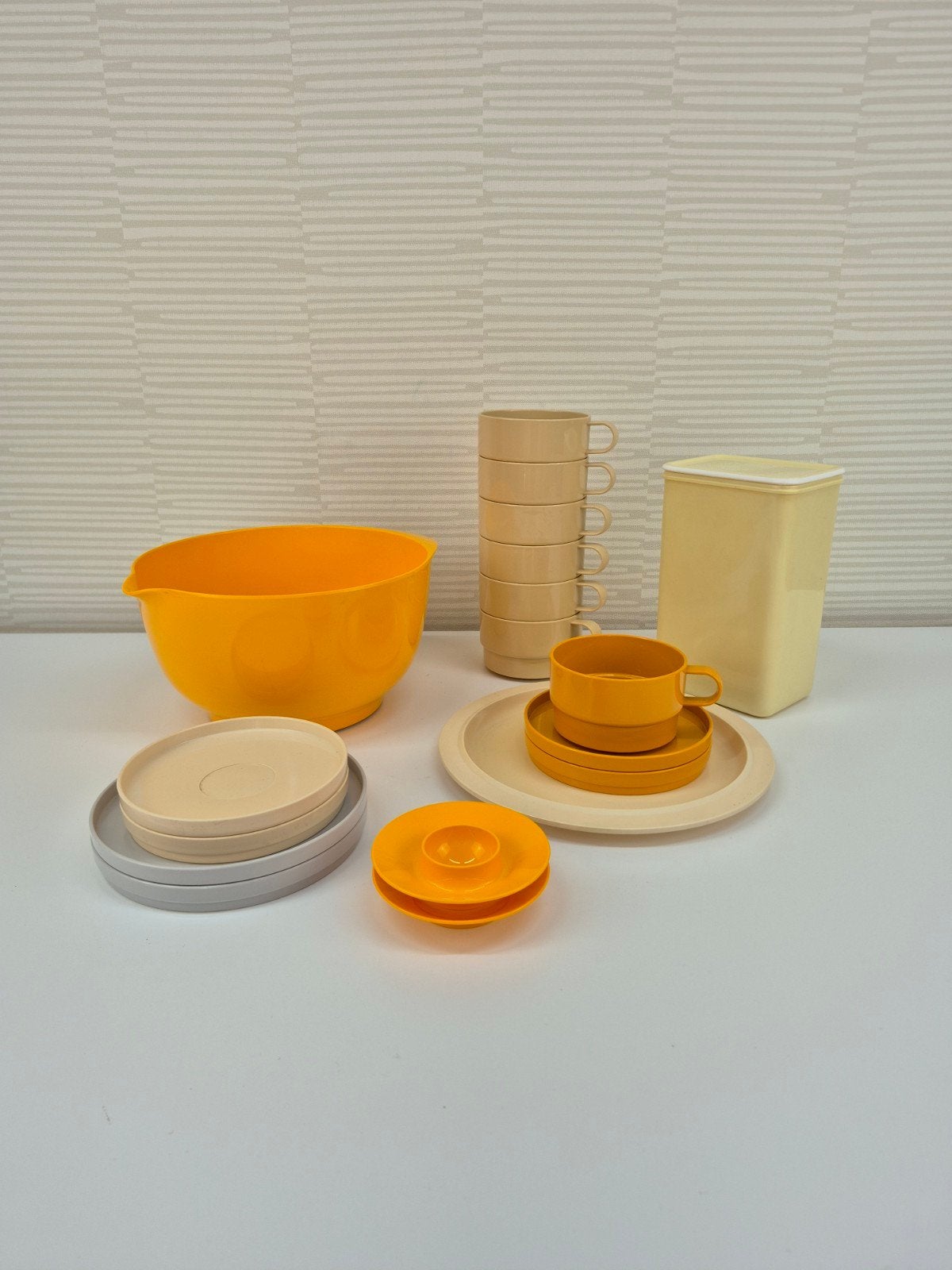 Per stuk vanaf €1,- Vintage Mepal Rosti campingservies., Ophalen of Verzenden, ., ., .