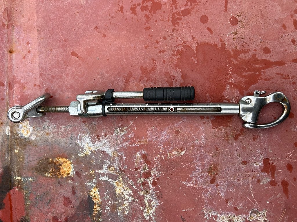 Wichard Stagspanner RVS , tbv kotterstag enz, Ophalen of Verzenden, Zo goed als nieuw, Tuigage en Masten, Zeilboot of Motorboot