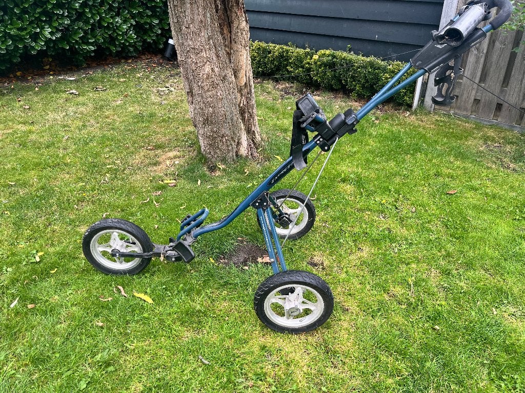 Golf Trolley bagboy, Ophalen, Gebruikt, Golfkar, Overige merken