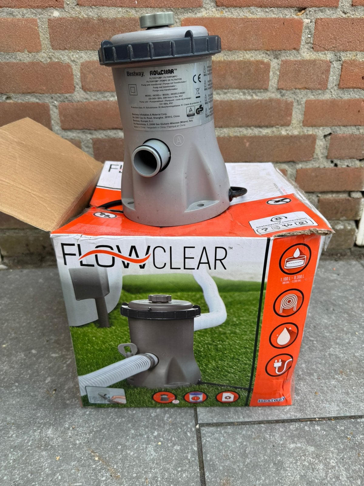 Filter pomp, Ophalen of Verzenden, Zo goed als nieuw, Filter
