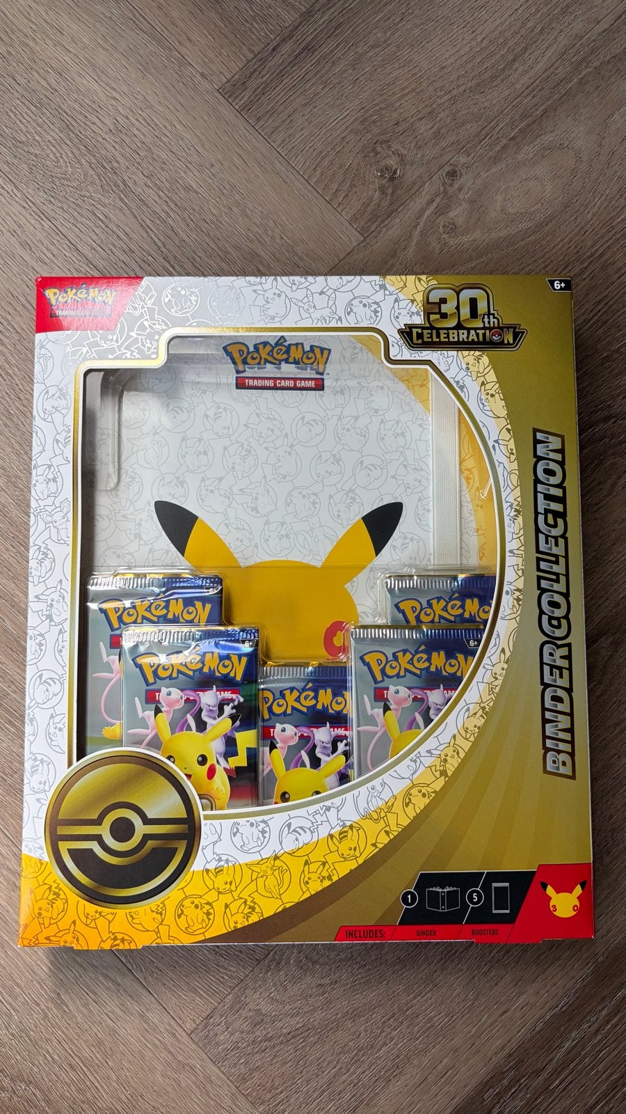 Pokémon 30th Anniversary Binder Collectie - Nieuw, Ophalen of Verzenden, Nieuw, Overige typen