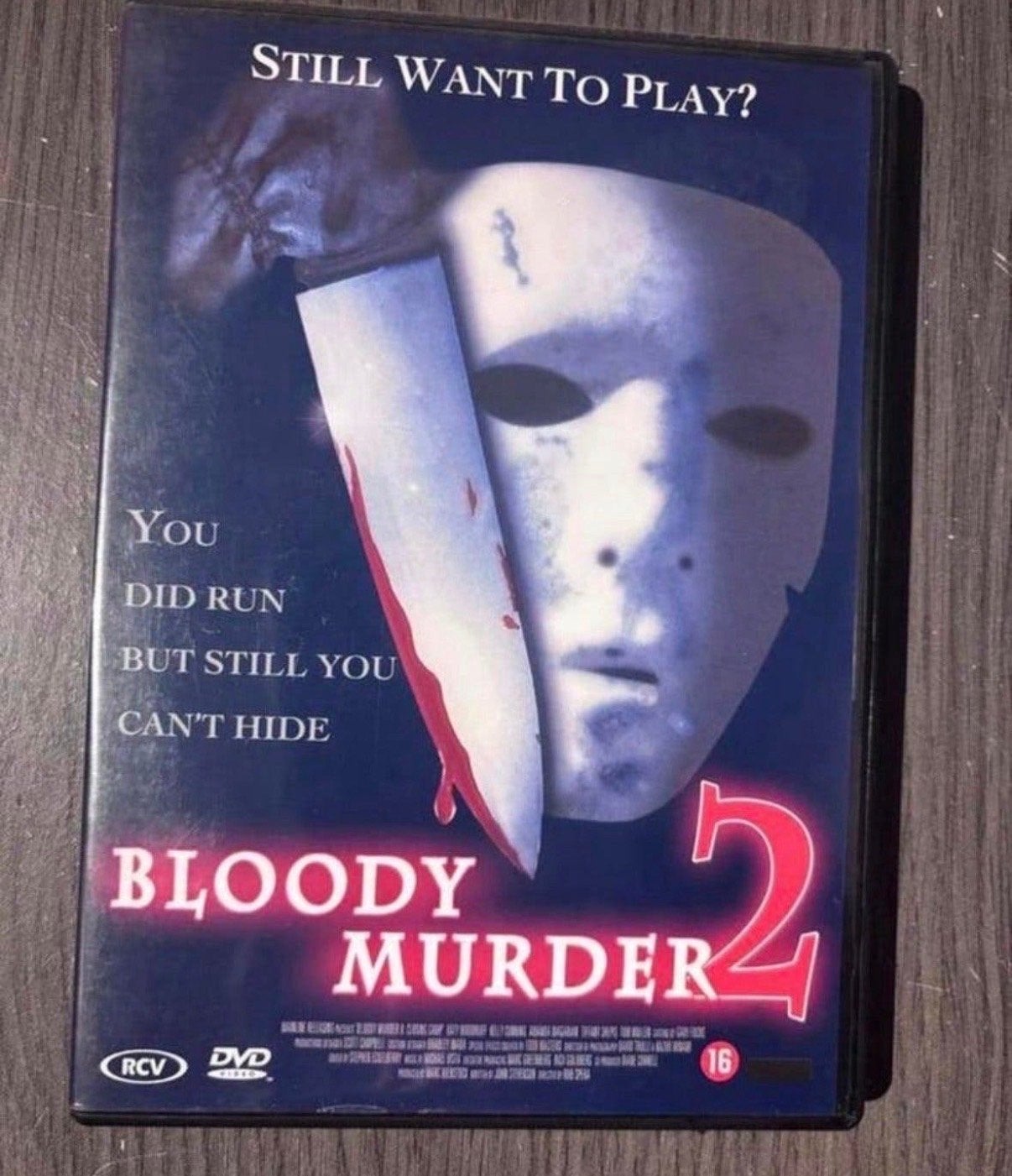 #1 Bloody Murder 2: You Did Run... But Still You Can't Hide, Horror, Gebruikt, Vanaf 16 jaar, Nederlands