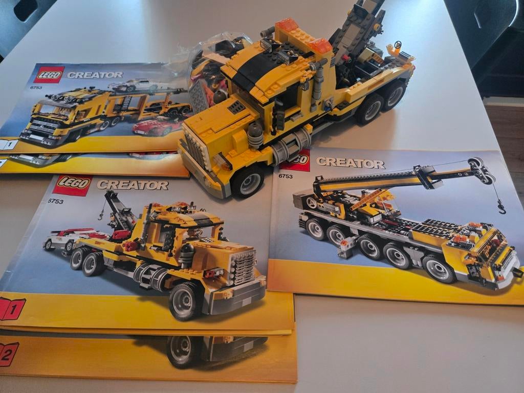 TE KOOP Lego Creator takelwagen nr 6753, Ophalen of Verzenden