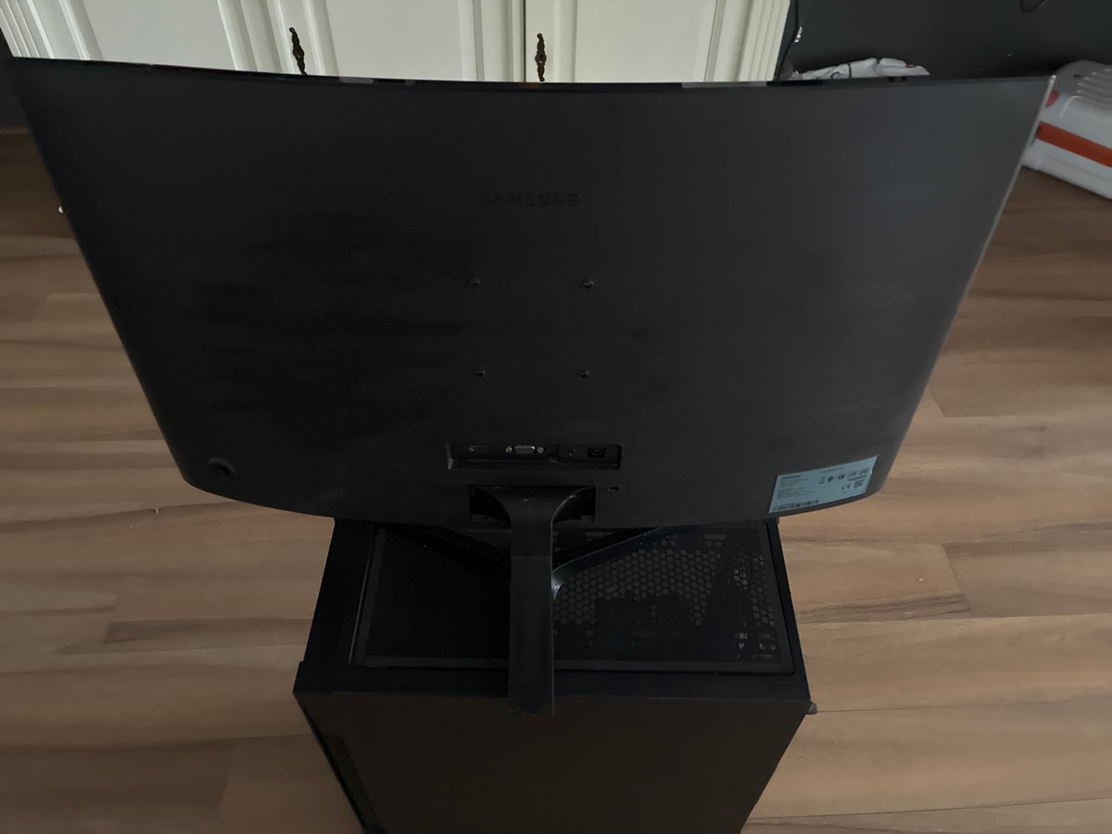 Samsung C27F396FHR Curved Monitor - 27 inch Full HD, HDMI, Curved, Full HD, Zo goed als nieuw