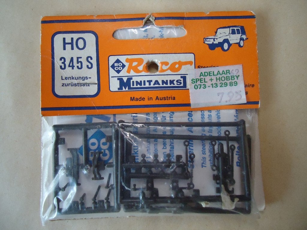 Stuurinrichting Roco Minitanks accessoireset 345-S, Ophalen of Verzenden, Nieuw, Bus of Vrachtwagen, Roco
