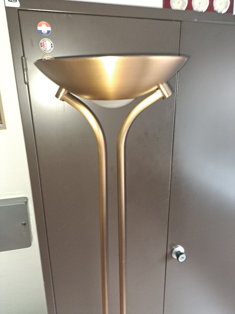 staande lamp, Ophalen, Gebruikt, Overige fittingen, Metaal