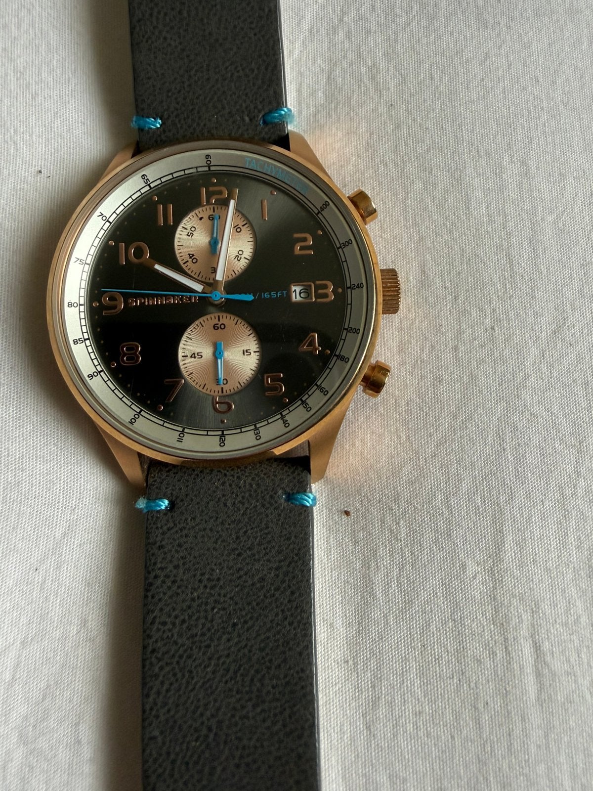 Spinnaker Maritime SP-5050-05 ongedragen, Ophalen of Verzenden, Zo goed als nieuw, Leer, Overige merken