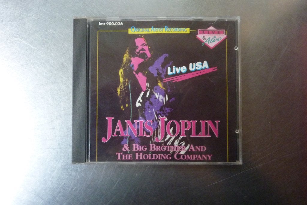 Janis Joplin & Big Brother & The Holding Company - Live USA, Ophalen of Verzenden, Zo goed als nieuw, Blues Rock, Album