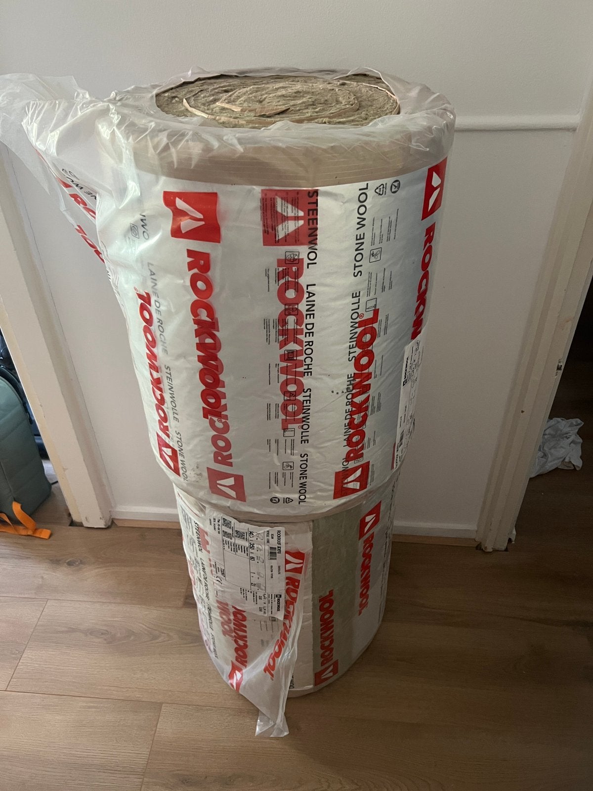 Rockwool Steenwol 3.5RD 140x350x60 1 Rol, 12 cm of meer, Nieuw, Steenwol, Minder dan 5 m²