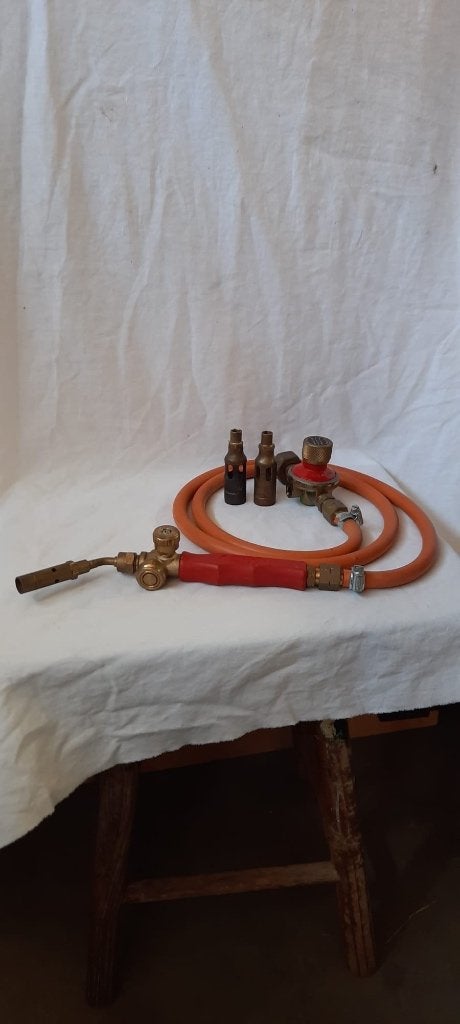 Gas brander, Ophalen, Gebruikt