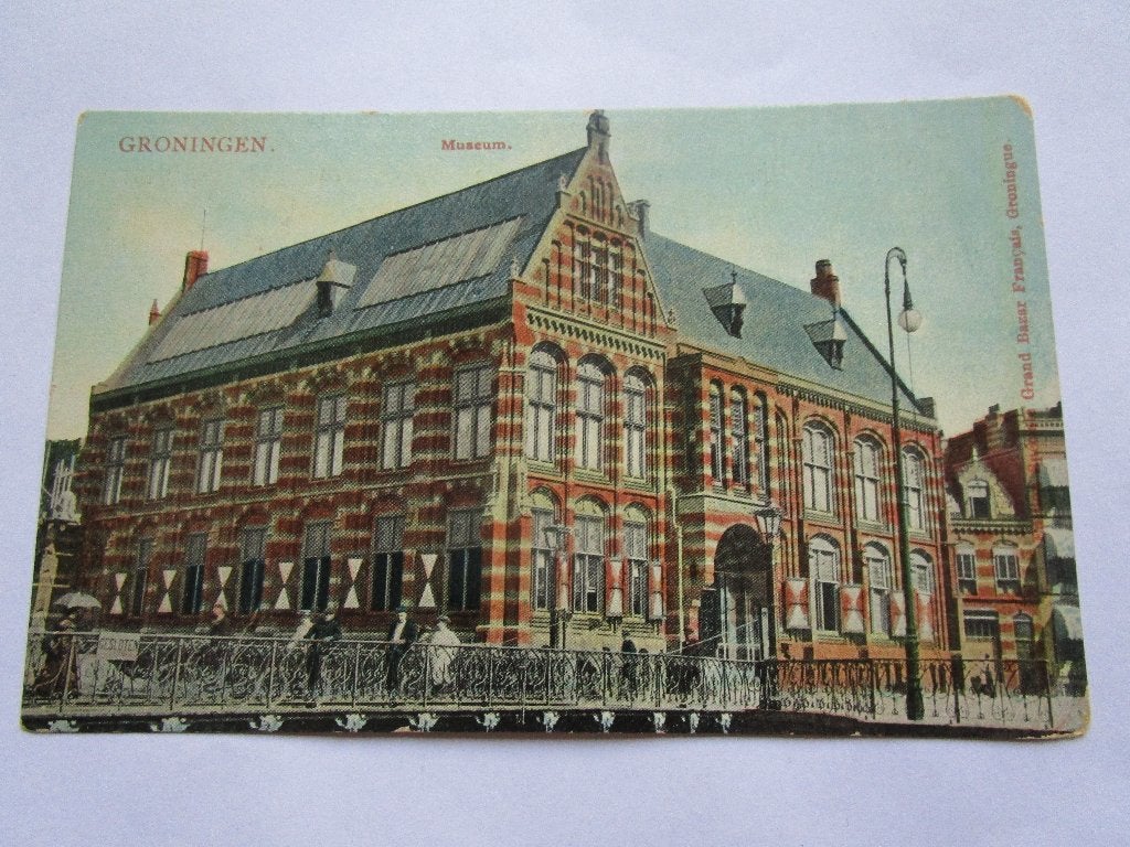 Ansichtkaart Groningen - Museum, Verzenden, Voor 1920, Ongelopen, Groningen