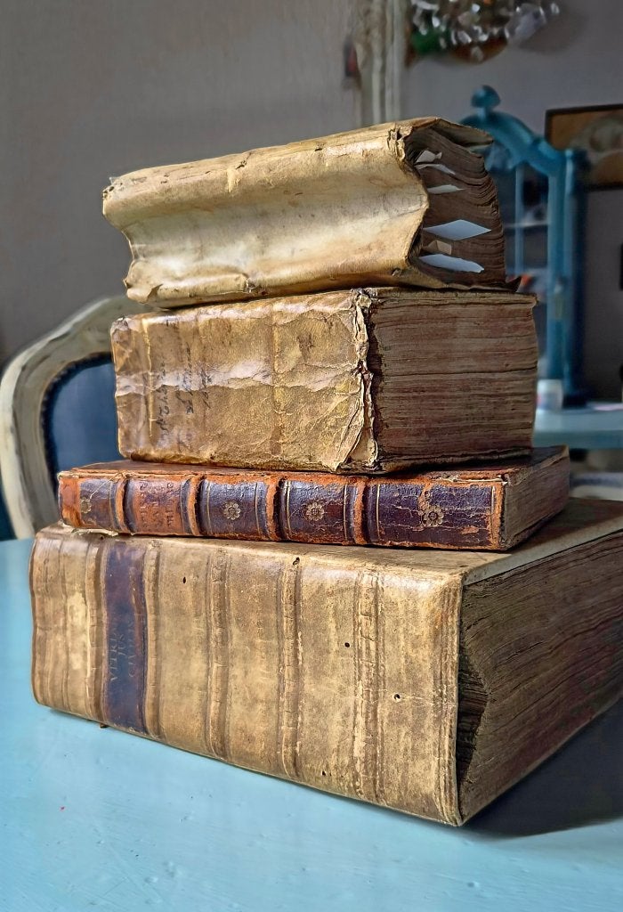 Unieke collectie antieke boeken, 17e  eeuw, Ophalen of Verzenden