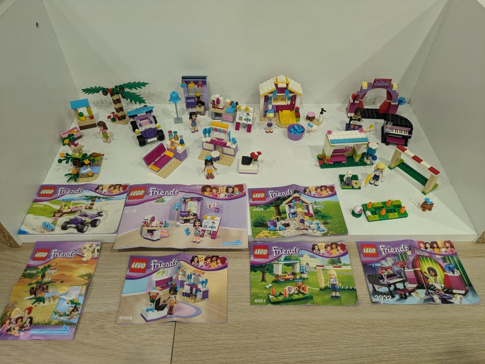 Grote set LEGO Friends met diverse bouwsets en figuren, Ophalen of Verzenden, Zo goed als nieuw, Overige merken