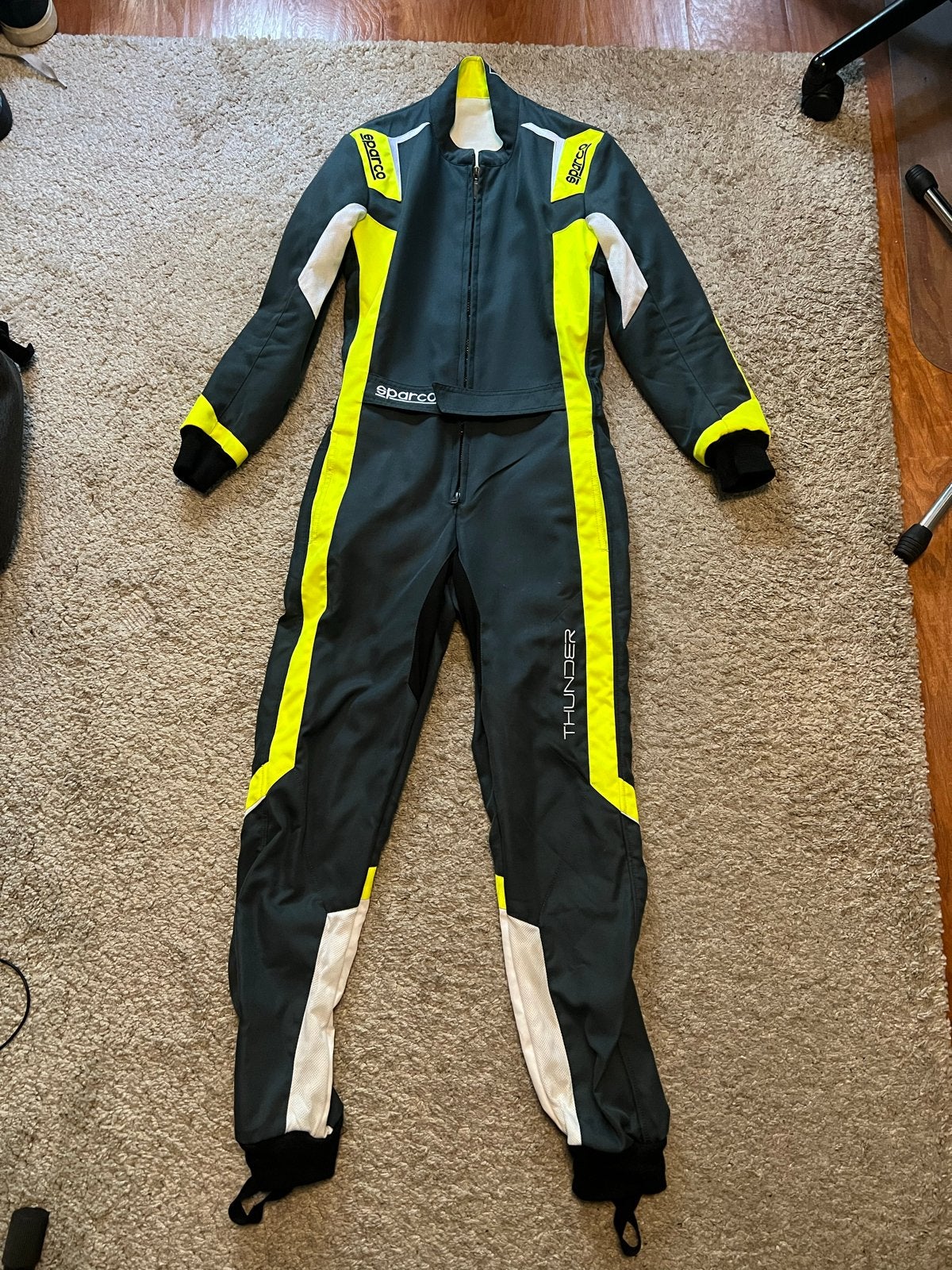 Sparco thunder Kartpak Level 2 Karting Overall Maat XS, Ophalen, Zo goed als nieuw, Overige typen
