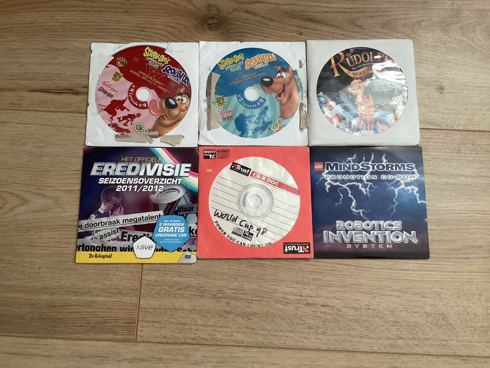 Diverse PC CD-ROM Spellen: Scooby-Doo, Eredivisie, Mindstorm, Gebruikt, Overige genres, 1 speler, Ophalen of Verzenden