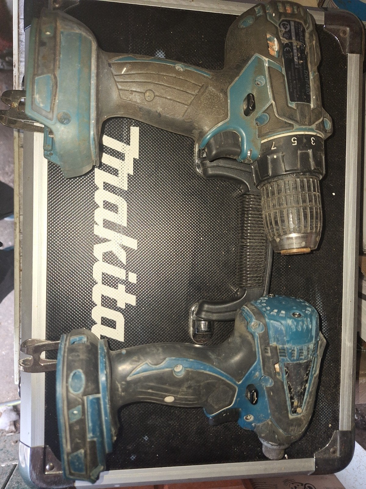 Makita 18V Slagschroevendraaier en Boormachine Set, Doe-het-zelf en Verbouw, Gereedschap | Boormachines, Gebruikt, Variabele snelheid