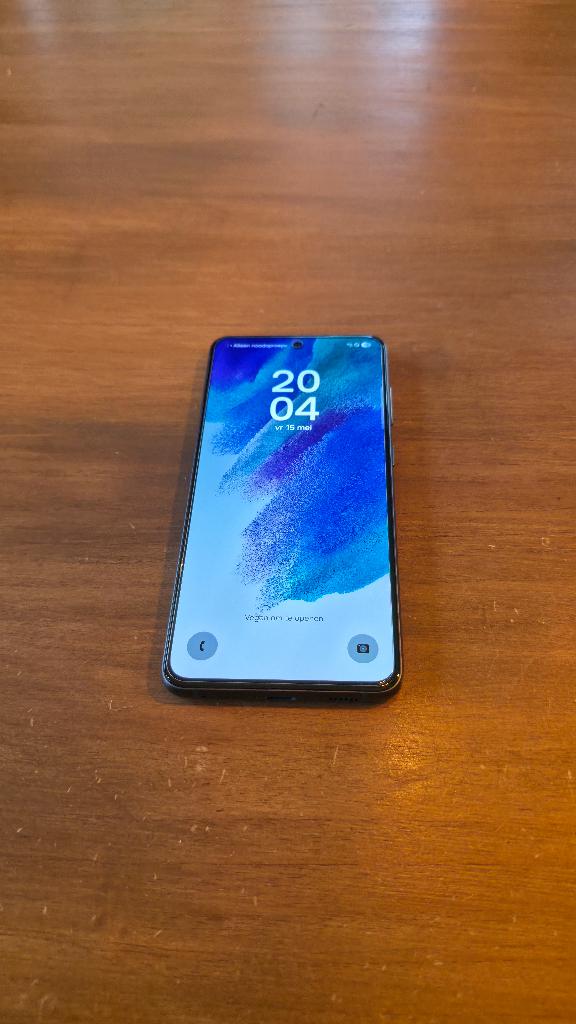 Samsung Galaxy S21 FE (Grafiet) - 128GB - Met hoesje, Telecommunicatie, Mobiele telefoons | Samsung, Ophalen, Gebruikt, Overige kleuren
