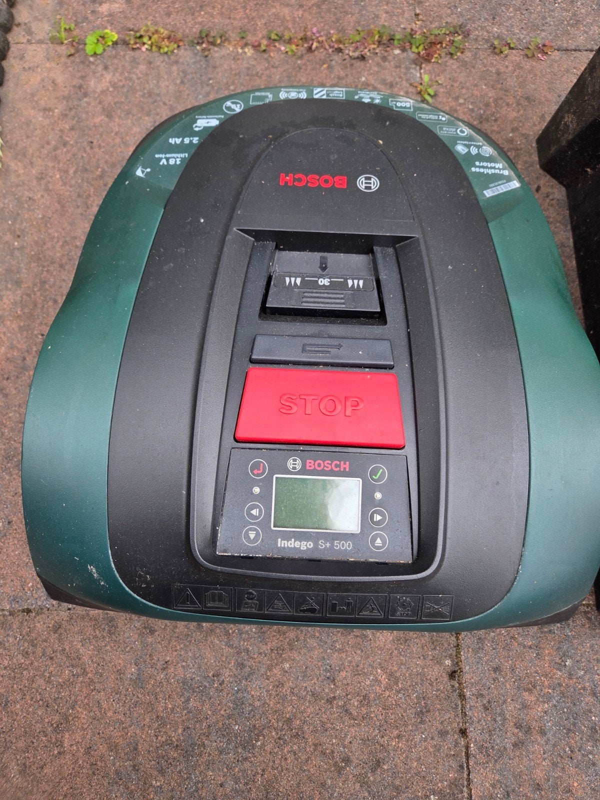 Bosch Indego S+ 500 robotmaaier, Tuin en Terras, Robotmaaiers, Ophalen, Gebruikt, Bestuurbaar via app, Minder dan 20 cm