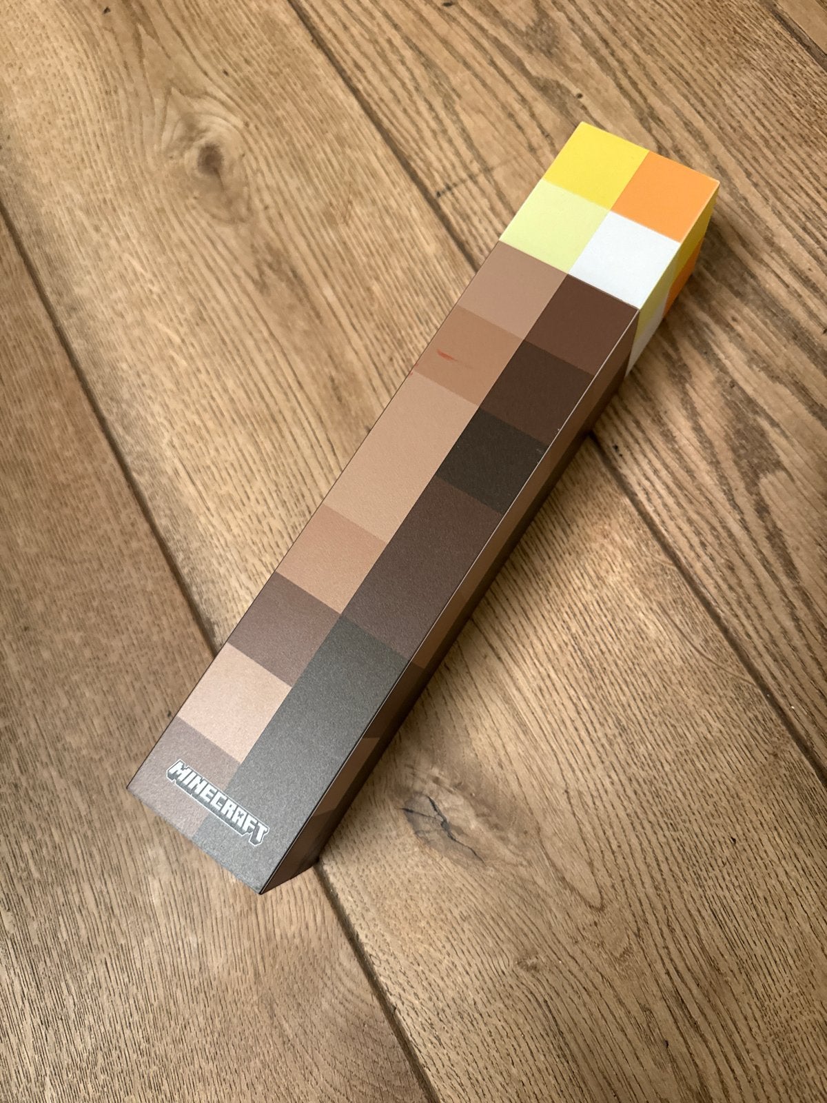 Minecraft Torch USB Oplaadbare Lamp, Ophalen of Verzenden, Zo goed als nieuw, Jongen of Meisje