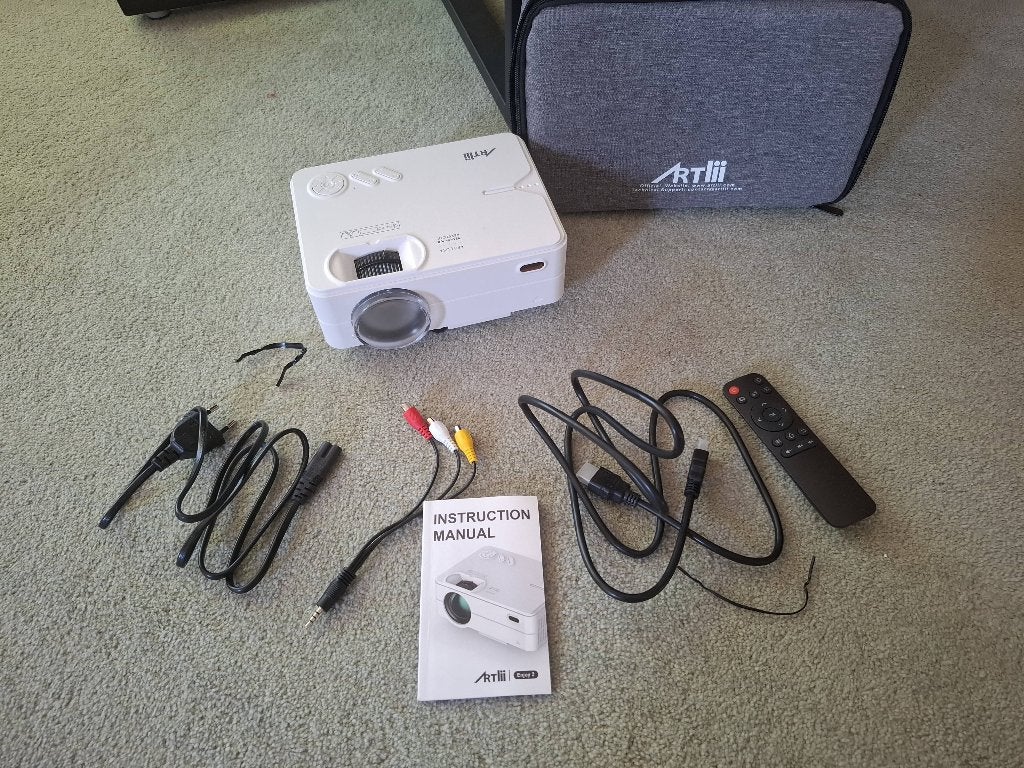 Artlii beamer, Audio, Tv en Foto, Beamers, Ophalen of Verzenden, Zo goed als nieuw, Ultra HD (4K), Artlii