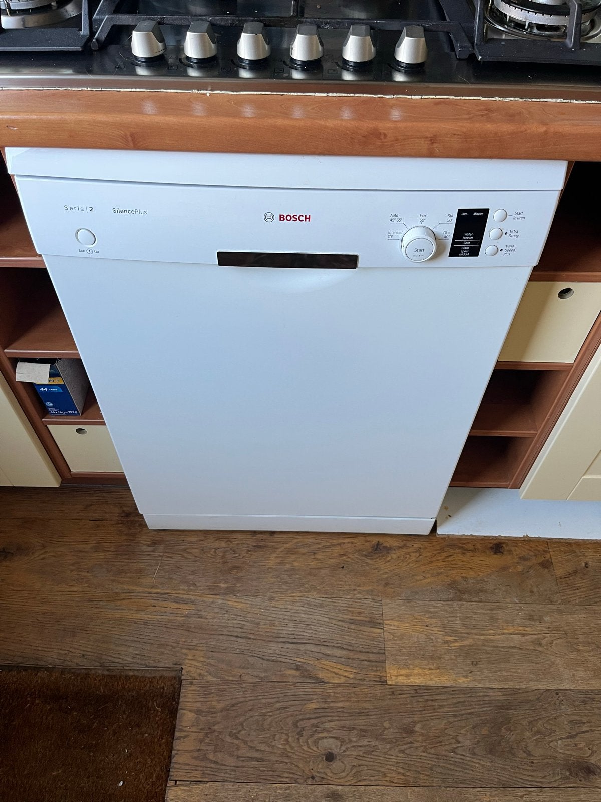 Bosch Serie 2 SilencePlus Vaatwasser - Wit, Vrijstaand, Ophalen, Gebruikt, 60 cm of meer, Eco programma
