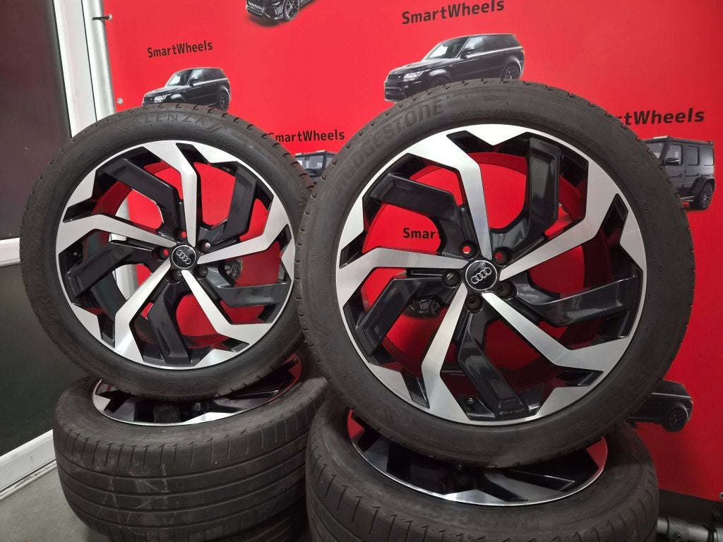 21 inch ORIGINEEL AUDI E-TRON Q7 Q8 VELGEN EN BANDEN, Niet ingevuld, 265 mm, Banden en Velgen, Niet ingevuld