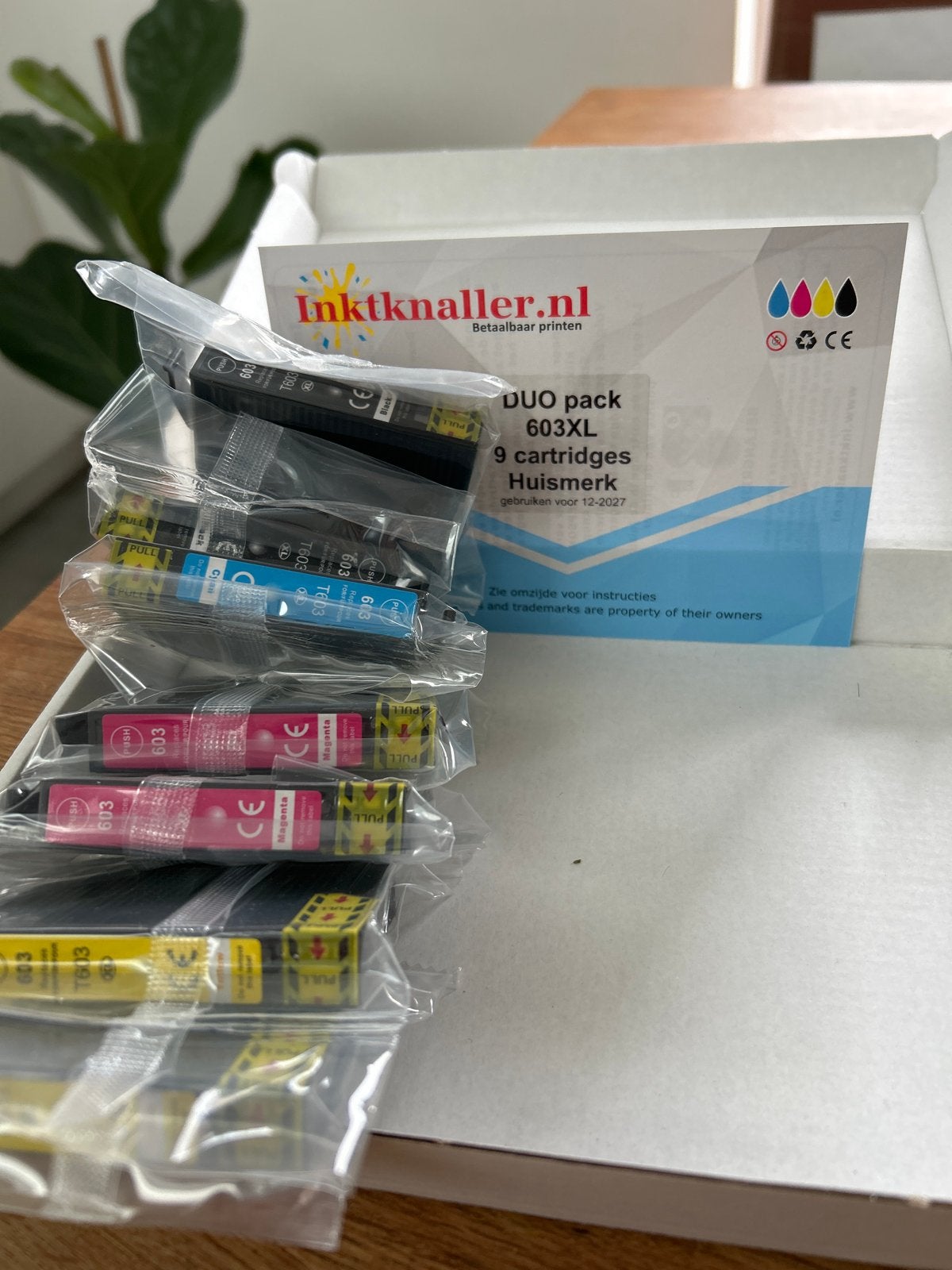 Inktknaller 603XL Huismerk Cartridges 7 stuks, Ophalen of Verzenden, Nieuw