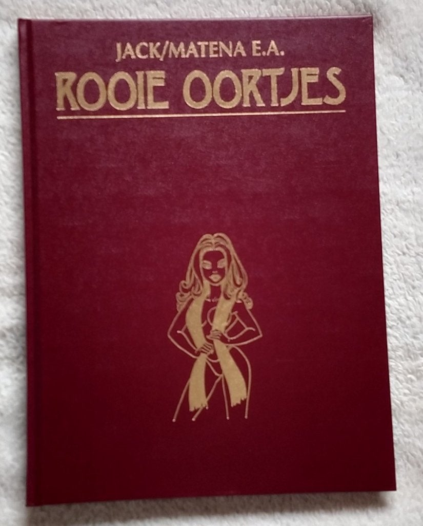 rooie oortjes hardcover, Jack Matena, volgnr 18, Boeken, Stripboeken, Eén stripboek, Ophalen of Verzenden, Zo goed als nieuw