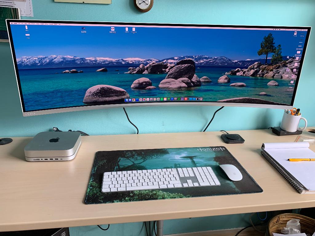 Philips Evnia Monitor 49M2C8900, Computers en Software, Monitoren, Zo goed als nieuw, 201 Hz of meer, DisplayPort, HDMI, USB-C