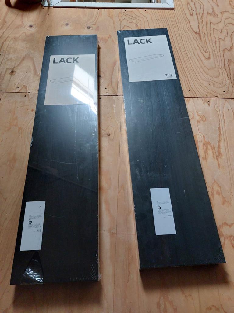 Nieuwe IKEA LACK wandplanken (2 stuks), Ophalen, Nieuw