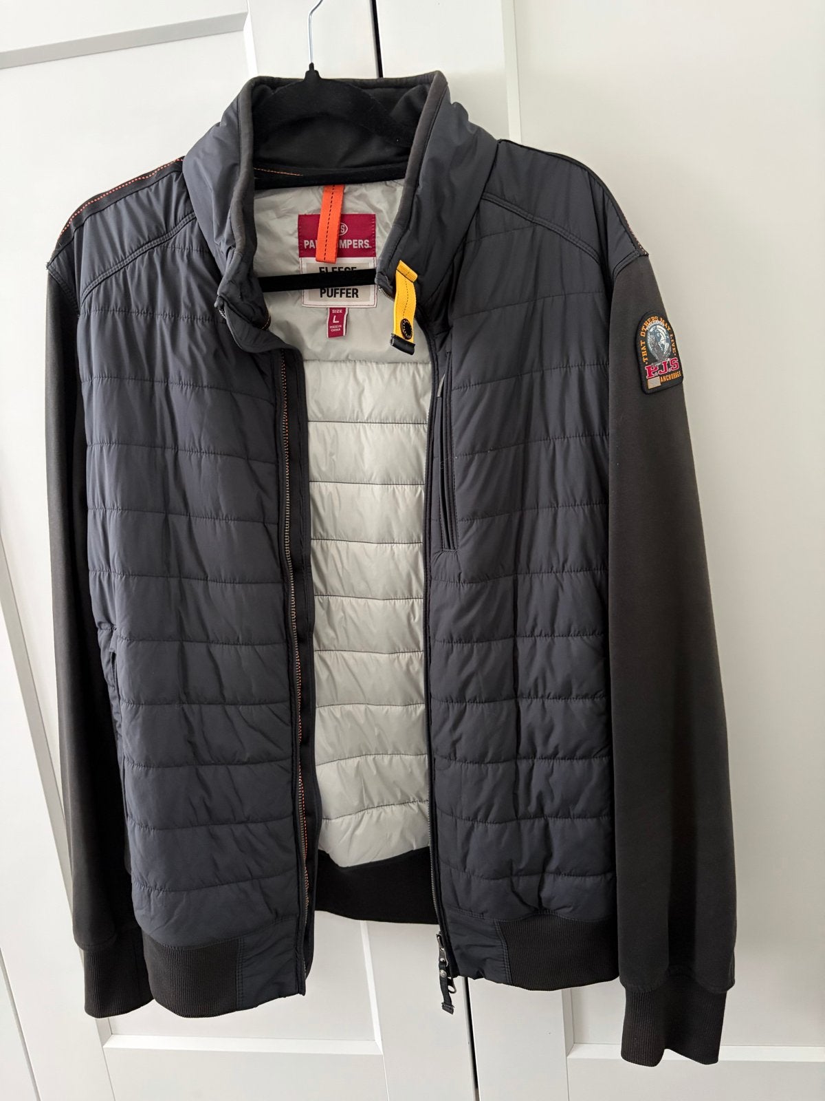 Parajumpers Elliot Jas Zwart, Ophalen, Zo goed als nieuw, Maat 52/54 (L), Zwart