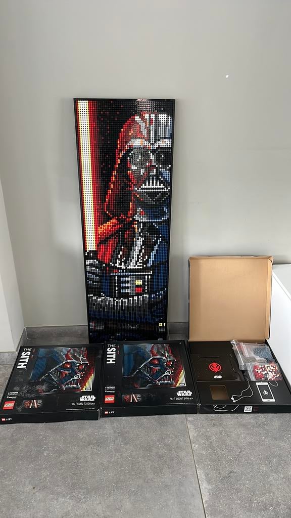 Lego Star Wars 31200 The Sith art, Ophalen, Zo goed als nieuw, Complete set, Lego
