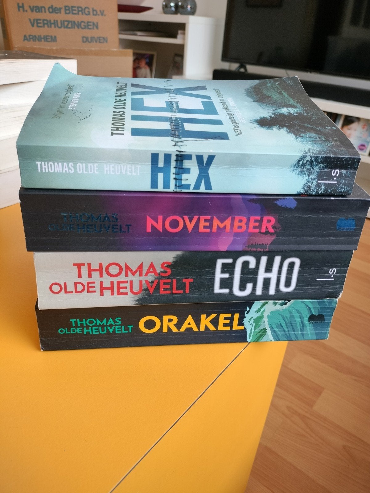 Boekenpakket Th. Olde Heuvelt - HEX, November, Echo, Orake, Boeken, Ophalen of Verzenden, Gelezen, Thomas Olde Heuvelt, Nederland