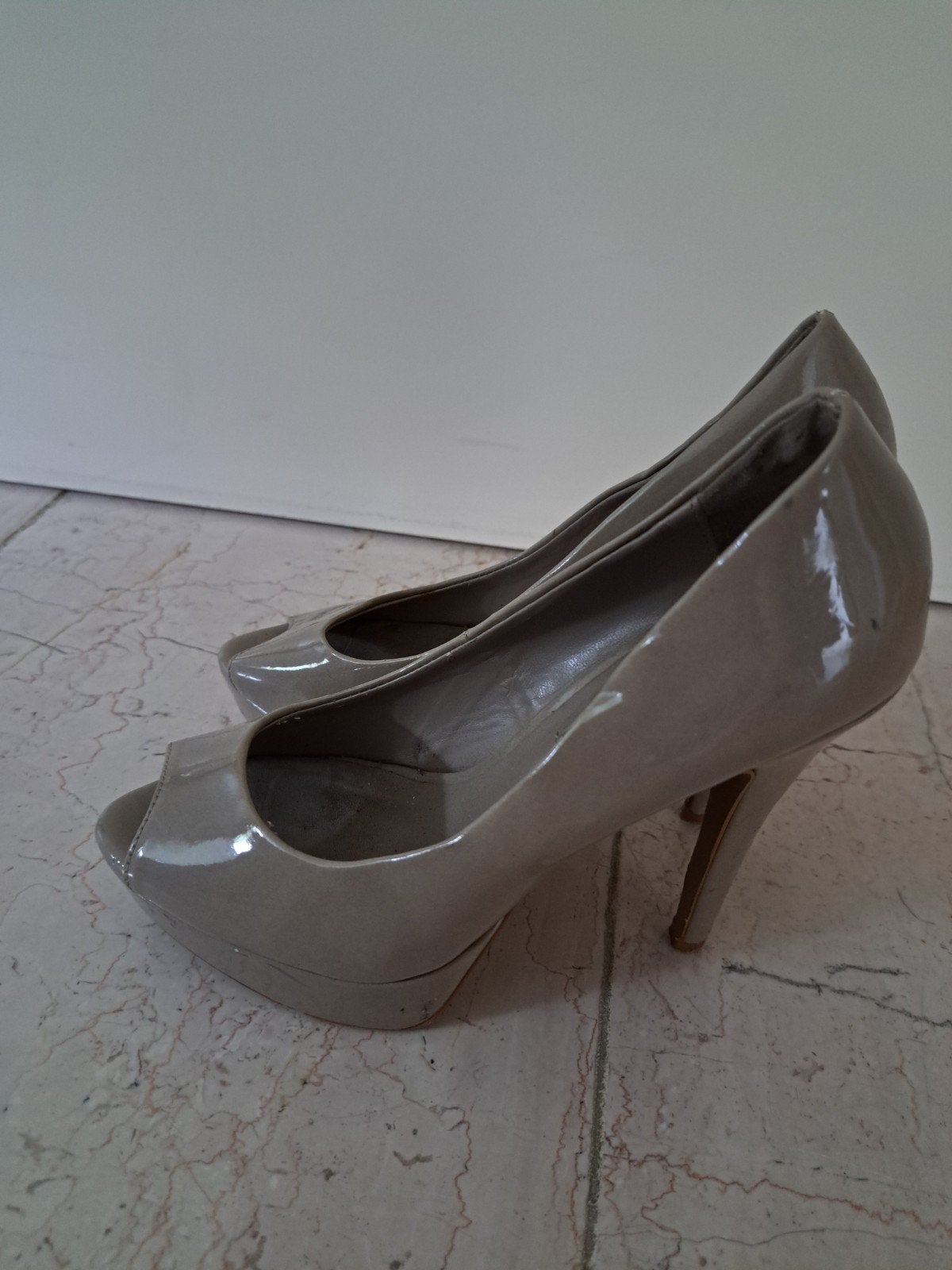 Mango Peep-toe Pumps met Hoge Hak - Maat 36, Mango, Ophalen of Verzenden, Gedragen, Pumps