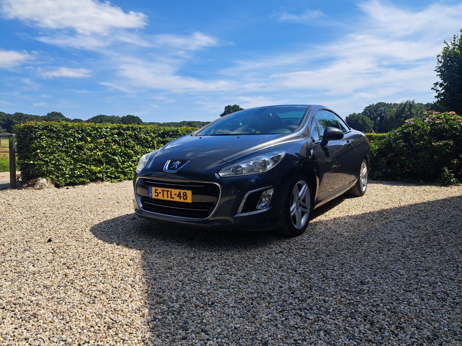 Peugeot 308 1.6 VTI CC 2013 Grijs, Voorwielaandrijving, 4 cilinders, Cabriolet, 4 stoelen
