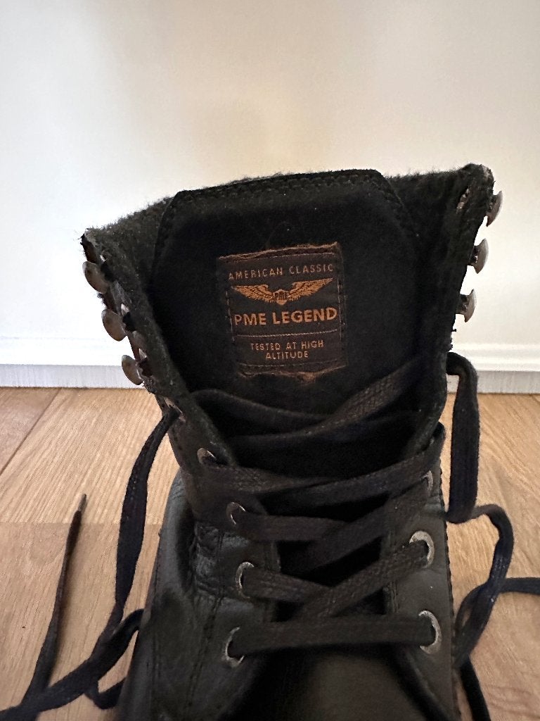 Superstoere PME Legend boots, heren, maat 42, Kleding | Heren, Schoenen, Zwart, Boots, Ophalen of Verzenden, Zo goed als nieuw