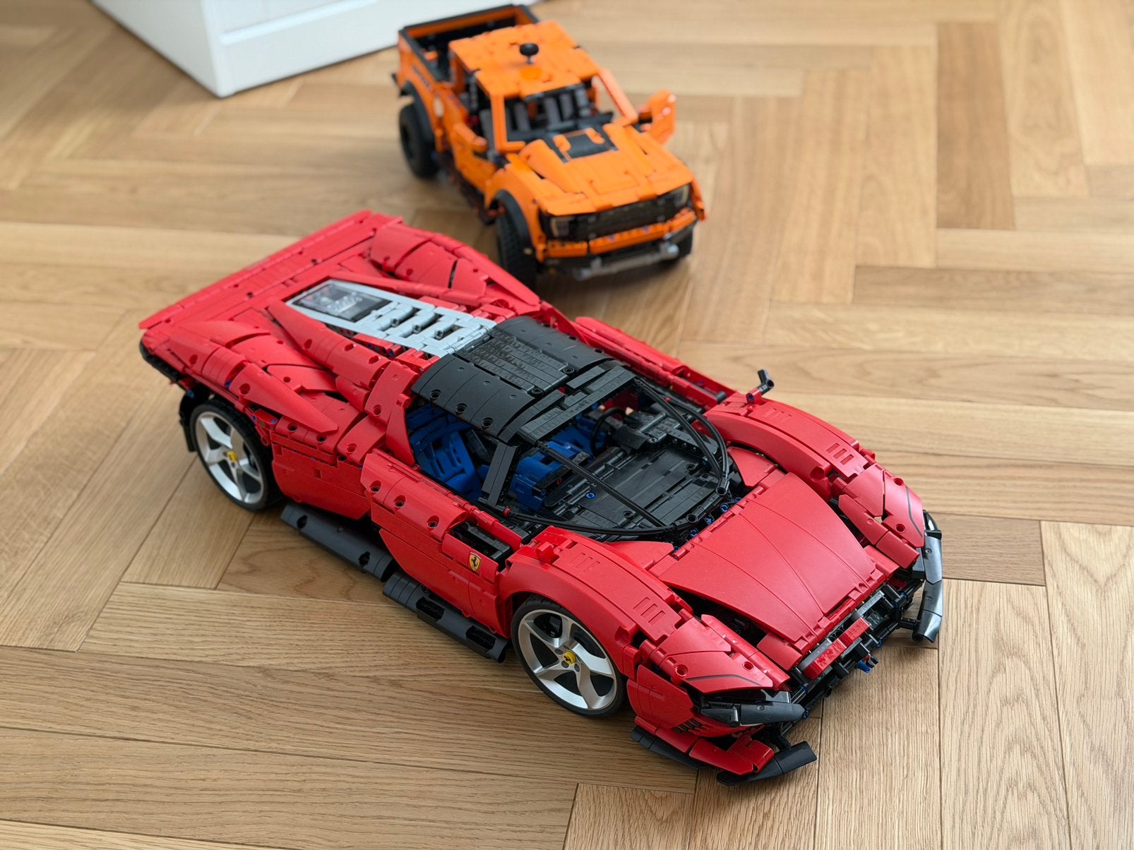 LEGO Ferrari Daytona /Ford Raptor ( 42143 ) ( 42126 ), Ophalen of Verzenden, Gebruikt, Overige merken