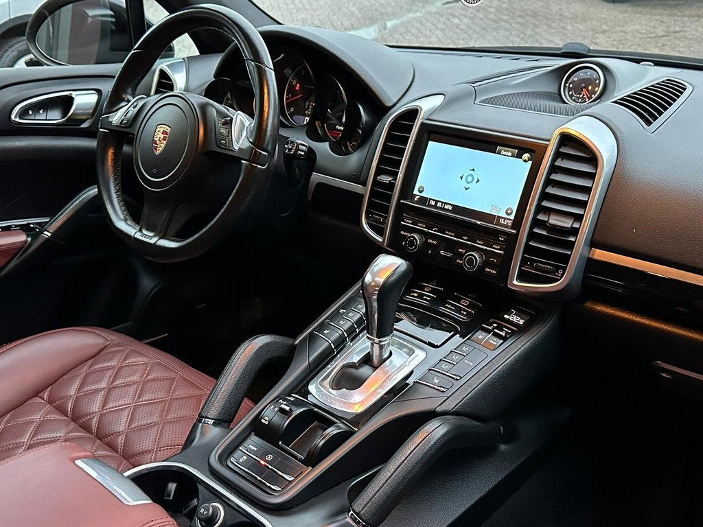 Porsche Cayenne 3.6 Platinum Edition AUTOMAAT - STERRENHEMEL, Auto's, Automaat, Gebruikt, 3598 cc, Zwart