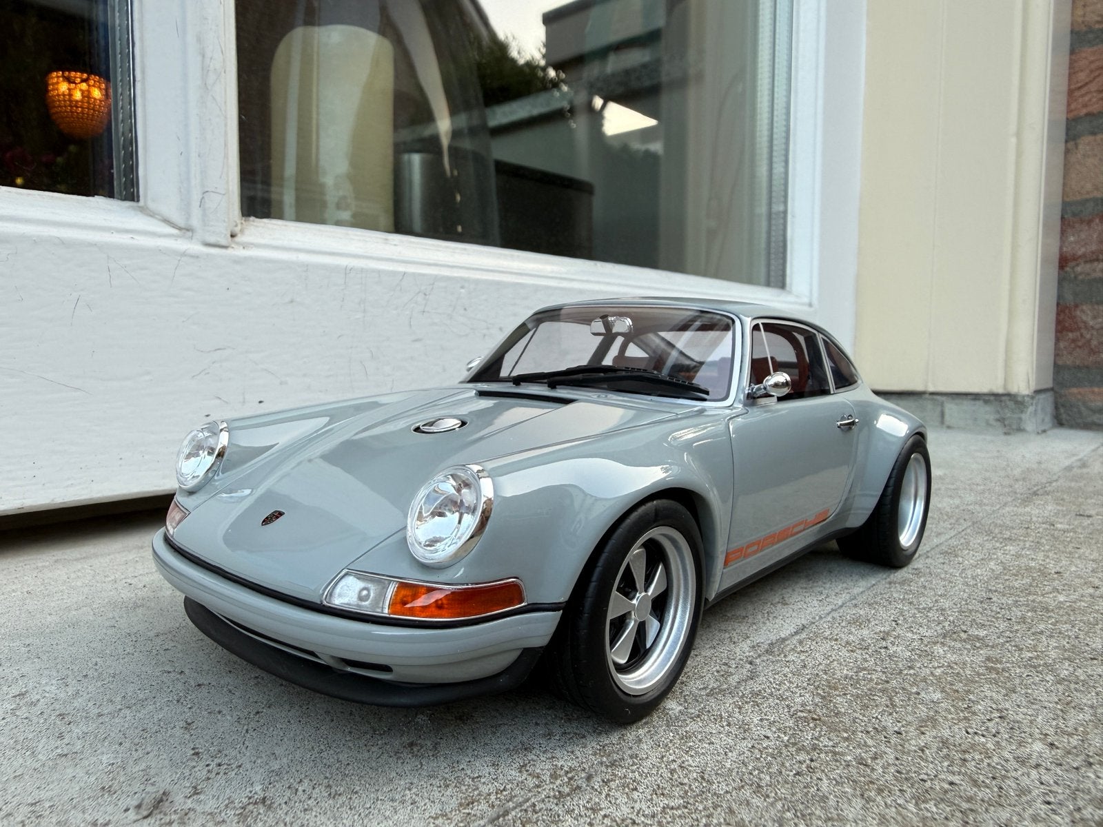 1:18 Porsche 911 Singer grijs GT Spirit GT088, Overige merken, Info@gts-models.com, 2, rue de l'écusson, Zone commerciale Oxygène Sud, Josselin, 56120, FR