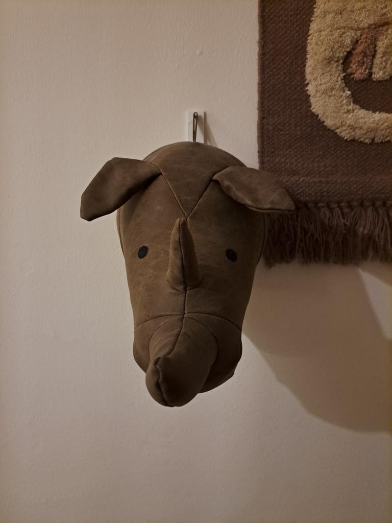 Dieren hoofd, Kinderen en Baby's, Kinderkamer | Inrichting en Decoratie, Ophalen of Verzenden, Zo goed als nieuw, Wanddecoratie